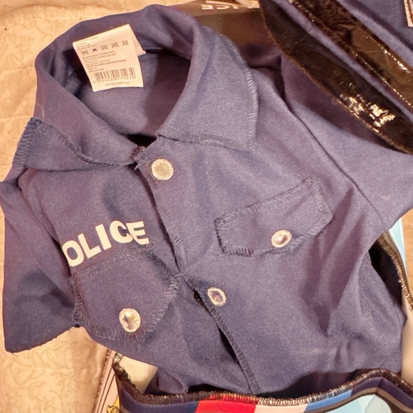 Halloween toddler police costume 3T/4T new - Picture 3 of 5